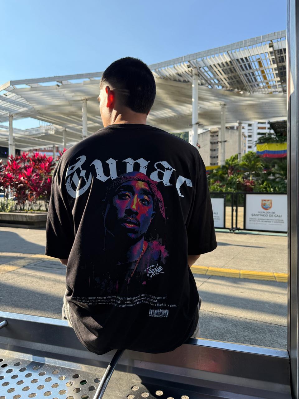 Camiseta Oversize Tupac