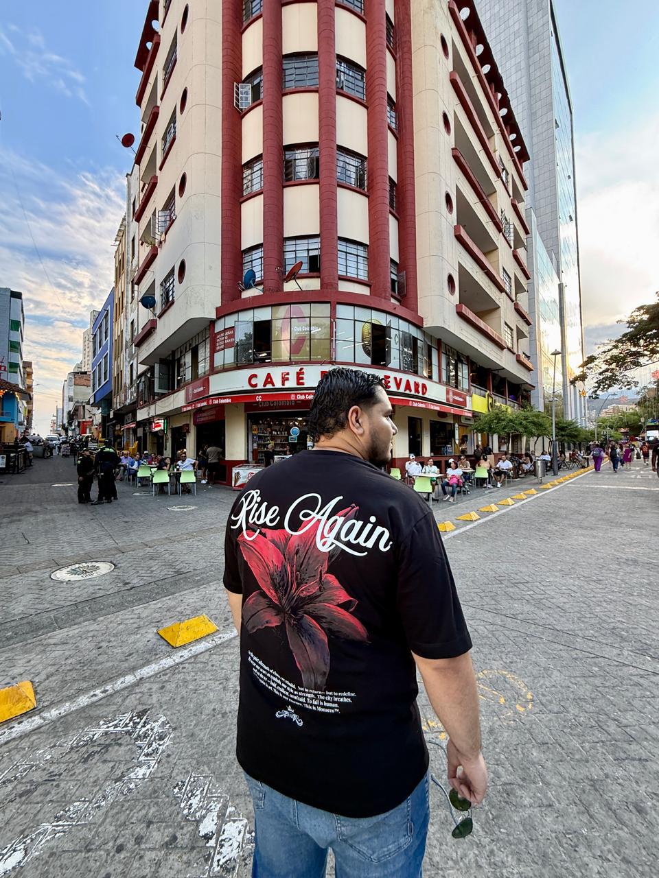 Camiseta Oversize Flower