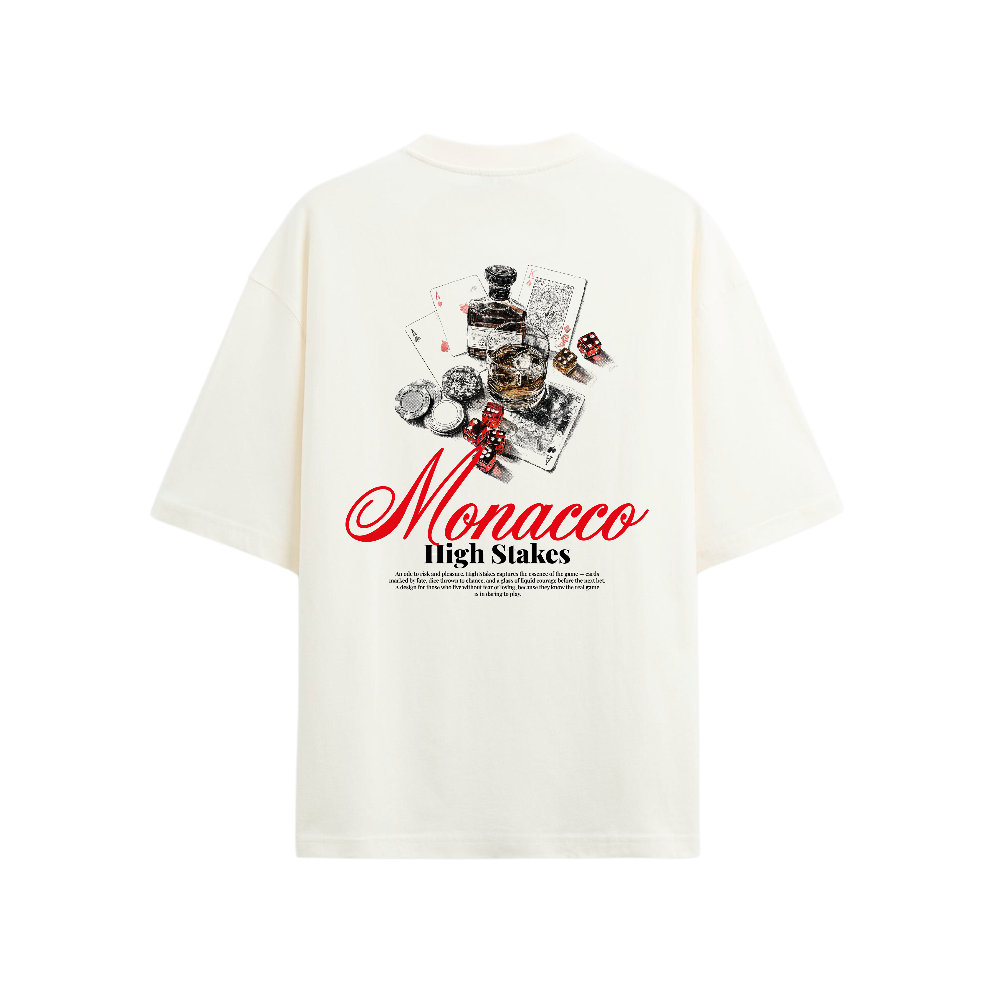 Camiseta Oversize Casino Monaco