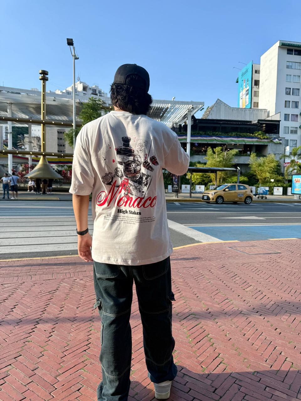 Camiseta Oversize Casino Monaco